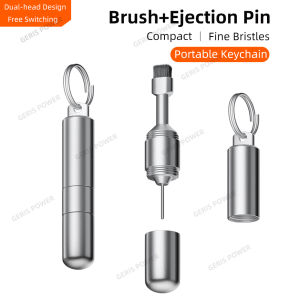 SIM Card Tray Removal Tool Eject Pin Earbuds Cleaning Brush Reset Tool Needle Opener Cleaner Pen Kit for iPhone Headphone