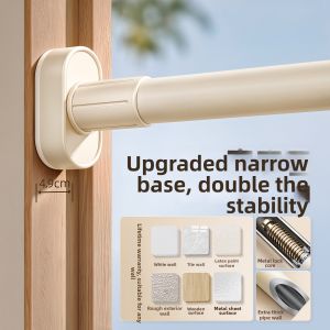 WEILAISHI | No-drill Heavy Duty Stainless Steel Tension Rod