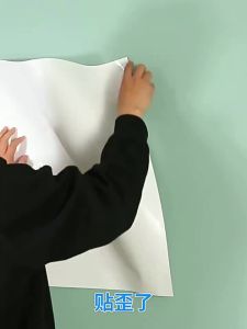 Electrostatic Whiteboard Wall Stickers For Home Removable Small Blackboard Stickers Erasable Writing Board Kids Graffiti Drawing Board Wall Adsorption Note Board Home Wall Teaching Soft Whiteboard Wall Does Not Hurt the Wall