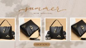 BAINIDAISHU Luxury Modern Crossbody Bag 斜肩包 beg tangan