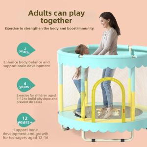 AOBIXIONG | Folding Small Indoor Trampoline for Children and Adults