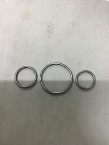 ห่วงแสตนเลสขนาดเอ็ม3เกรด304ไร้รอยต่อ O Rings(5ชิ้น)