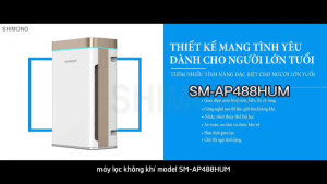 Máy Lọc Không Khí SHIMONO SM-AP600G 6 Cấp Lọc