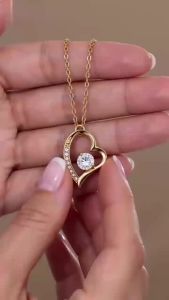 To My Mom Gift Necklace Women Mother Girls Love Heart Necklaces Party New Fashion Jewelry with Box Dropshiping