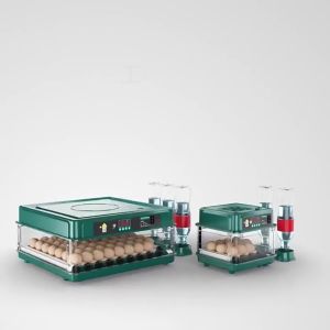 Egg Incubator 12/24/48/64/130 Eggs Automatic Turning Incubators Poultry Hatcher Temperature Control Incubator telur 孵化器