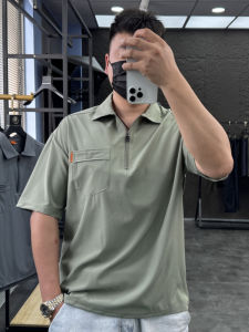 Áo Thun Nam Cổ Polo Tay Ngắn Thoáng Khí Mùa Hè Thường Ngày Thời Trang Thành Phố Rộng Rãi Chất Lượng Cao Giá Trị Thẩm Mỹ