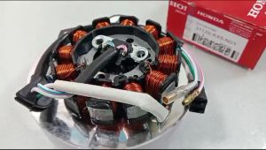 Spull Stator Assy Komplit CBR 150 LED Spul Stator / Pulser Motor Honda CBR 150 LED Part : K45