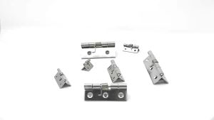 Self Closing Spring Hinge 304 Stainless Steel Door Closer Automatic Rebound Closure Hinges Cabinet Hinge