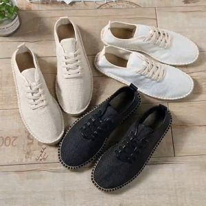 Canvas Shoes for Men: Casual Espadrille & Hand-Stitched Fashion