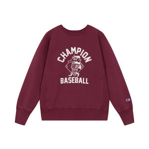 Champion | Funny Print Warm Padded Round Neck Sweatshirt