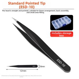 LECAN | Antistatic High Precision Long Tweezers