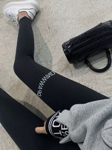 กางเกงโยคะผู้หญิงเอวสูง ทรงสลิมฟิต กางเกงกีฬาฟิตเนส ทรงกระชับสัดส่วน กางเกงขาสั้นฤดูหนาว กางเกงปีกฉลาม ผ้าไนลอน 100%