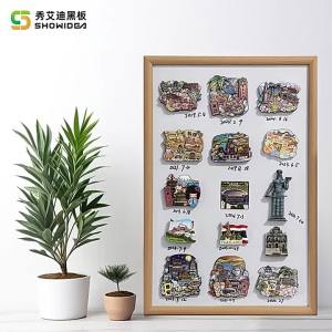 ShowIdea | Tourist Souvenir Fridge Magnet Photo Display Board