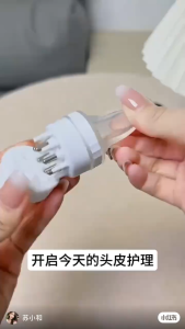 Scalp Applicator Liquid Comb For Hair Scalp Treatment Liquid Guiding Massager Comb Hair Growth Serum Oil Apply上药器