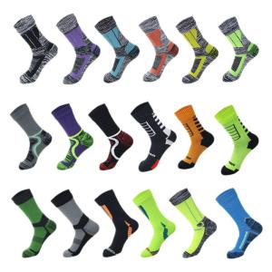 Waterproof Hiking Socks Outdoor Breathable Mid-Calf Sports Socks for Skiing Cycling Trekking And Exploring