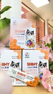 Dầu cá hồi Shiny for dog cat bổ sung vitamin và acid béo thiết yếu cho chó mèo