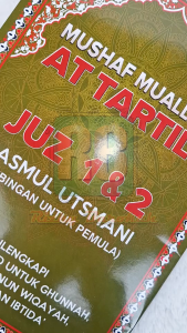 Al Quran Mushaf Muallim At-Tartil Juz 1 & 2 Rasm Utsmani Tajwid Belajar Membaca Alquran