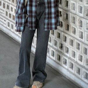 MPW | เสื้อเชิ้ตลายสก็อตแขนยาวแฟชั่นฤดูใบไม้ผลิและฤดูใบไม้ร่วงสำหรับเด็กผู้หญิง MPW เสื้อคลุมกันหนาวแบบลำลอง