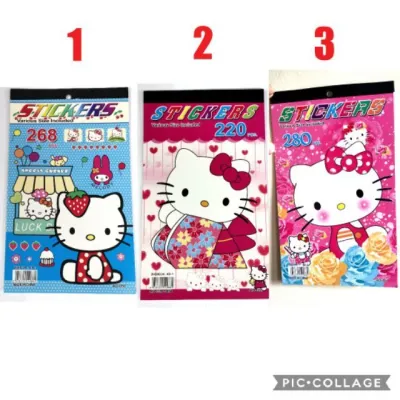 HelloKitty 6-pages Stickers Pad/Book Sticker pad party prizes lootbag filler giveaway