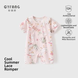 CAIYINGFANG | Cotton Summer Baby Romper