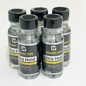Wholesale  Waterproof Transparent Lace Adhesive Walker Tape Ultra Hold Lace Wig Glue  for Hair Replacement Brush-on Glue