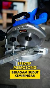 TORA Miter Saw 8 Inch 220-240V - Mesin Potong Alumunium / Kayu