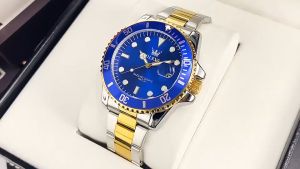 OLEVS 5885 Fashion Business Waterproof Quartz Sport WristWatch Men Stainless Steel Strap Quartz Luxury Watch