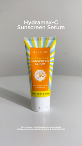 AZARINE Hydramax-C Sunscreen Serum SPF50 PA++++ 40ml Sunscreen Kulit Kering Sensitif - XX189