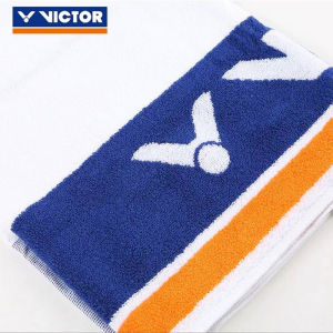 Victor Badminton Sweat Absorbent Sports Towel Large Limited Edition Flat Footwork Towel Final Match 100% Cotton Fitness