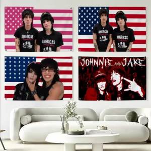Jake W-webber And Johnnie Guilbert Flags Flag Suitable For Party Club Outdoor Interior Wall Art Decoration Banner Gift