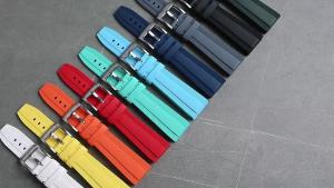 Premium Fluoro Rubber Strap for Breitling New Super Ocean Avenger Watch Band Men Universal Sport Waterproof Bracelet 20mm 22mm