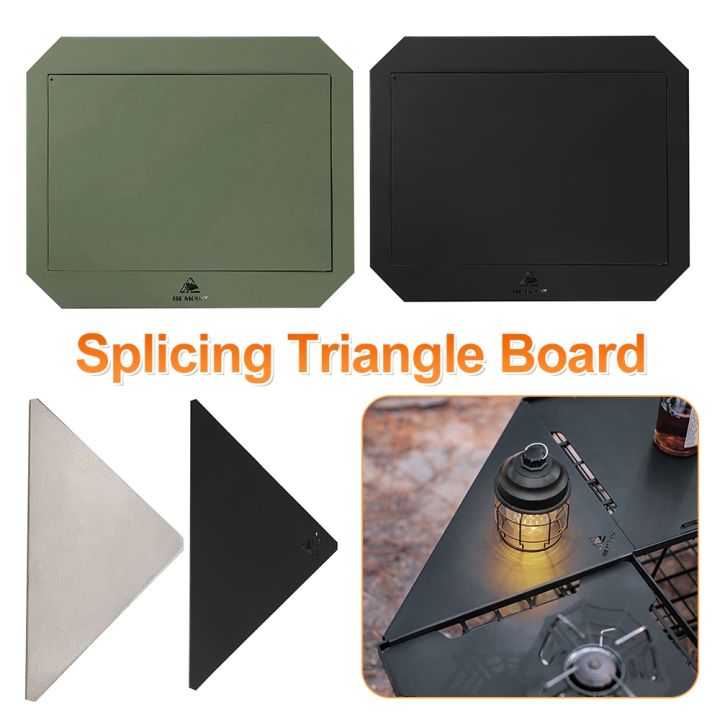 Stainless Steel Triangle Board for Camping Table Outdoor Folding Mesh ...