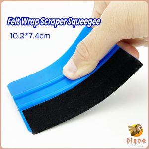 Digeo Felt Endge Wrap Scraper Squeegee Plastic Squeegee For Car Auto Vehicle Window Film