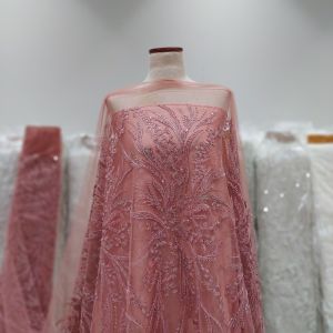 Tulle embordir payet | tulle payet CHB56 -IstanaKaen