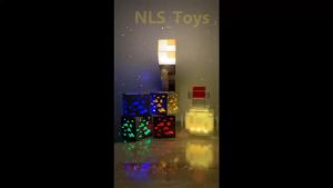 Lampu Led Dekorasi Light Up Minecraft Torch 28CM High Brightness LED Minecraft Torch