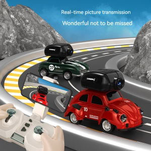 RC Mini Remote Control Racing Car Drift Real time Transmission Camera 2.4G Wireless Remote Control Car FPV Toy Childrens Gift