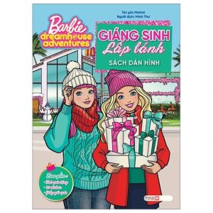 Barbie Dreamhouse Adventures: Giáng Sinh Lấp Lánh (Sách Dán Hình)