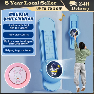 Childrens Touch High Jump Counter For Kids Girls Growth Chart With Voice Counter Kids Growing Height Equipment With Voice Counter Gifts