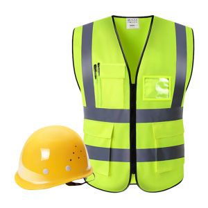 MAM-safety | Custom Printed Safety Helmet & Reflective Vest Construction