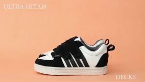 DECKS KIDS SEPATU ANAK ULTRA HITAM SIZE 22-36
