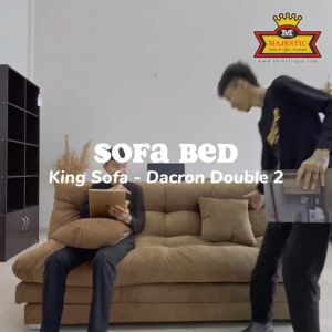 Sofa Bed Dacron Double 2- King Sofa - Jogja