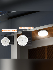 MODI Solar Ceiling Light  LED Downlight 200W 280W 400W with remote control Ceiling Home Lamp Daylight Warm Cool Light No Wiring Required