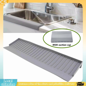 Kitchen Sink Water Baffle Cuttable Drainable Sink Edge Protector Durable Splash-proof Faucet Splash Guard Countertop