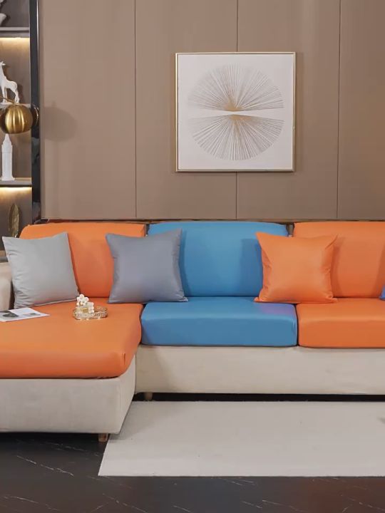 Xhome Design [PH Stock+ COD] 1/2/3/4 Seater Waterproof Leather