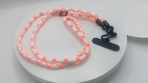 Phone Lanyard Adjustable Nylon Neck Strap Adjustable Detachable Crossbody Lanyard Ultra Thin Patch