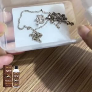 Jewelry Cleaner Silver Polishing Watch Diamond Cleaner Tarnish Remover Cleaner Liquid Metal Gemstone Jewelry Cleaning Solution