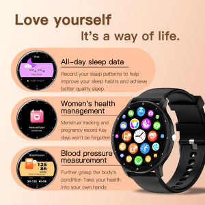 Olevs Đồng hồ thông minh đồng hồ thông minh đa năng Silicon Màn hình độ nét cao nhịp tim GPS thể dục trong khi ngủ cuộc gọi Bluetooth 2025 mới