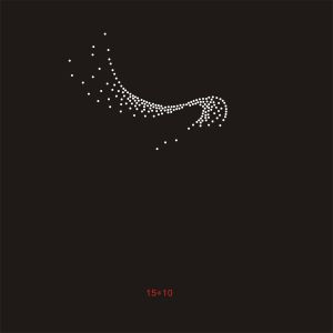 Full Sky Star Rhinestone Symmetrical Pattern Finished Product Dance Costume Rhinestone 1156 จี้รูปดาวเต้นรำแบบสมมาตรสำเร็จรูป