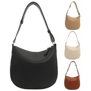 【Fast delivery】 Compact Women Crossbody Bag with Spacious Interior and Durable PU Leather in Classic Black for Shopping and Travel