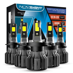 NIGHTEYE Novsight 2pcs A500-N39 H4/H7/H11/9005/HB3/9006/HB4/H1/H3/HIR2/9012/880/881 NOVSIGHT 72W/pair 10000LM high/low beam high beam LED headlight bulbs for Car white Color 6000K LED headlight kit